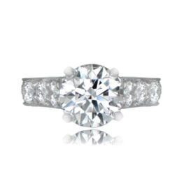 Top View Second Hand Cartier Engagement Ring 11345