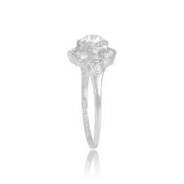 0.92ct Old European Cut Diamond Ring Milton Ring 13648