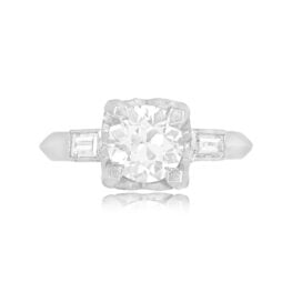 1.06ct Old European Cut Diamond Ring - Southwell Ring 13782 TV