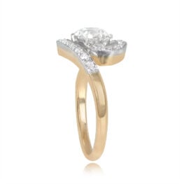 old European cut diamond ring Mirage ring 14130-TSV-1000PX