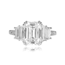 2.50 Carat Diamond Ring Piccadilly Ring Top View