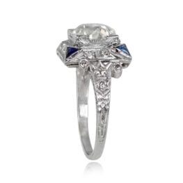 Platinum Art Deco RIng Rovigo Ring 14339-TSV-1000PX (1)