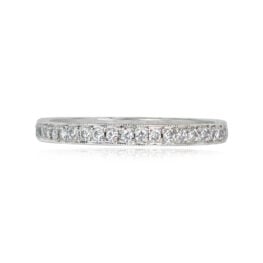 Rosa band round brilliant cut diamond band 14535-TV-1000PX