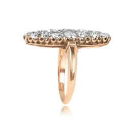 Antique Victorian Old Mine Diamond Ring - Haven Ring 14889 TSV