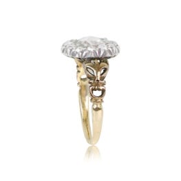 Antique Rose Cut Diamond Cluster Ring - Berwick Ring 14971 TSV