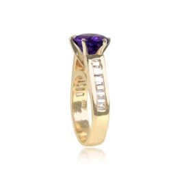Top Side View Vintage Engagement Ring Anzac Ring 15023