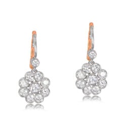 Irvine Earrings Top View