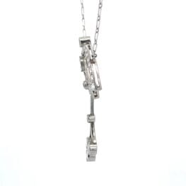 MARH1 (2) single cuts and transitional cuts diamond necklace Kenton necklace