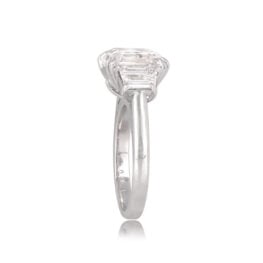 4.20 Carat Ring Top Side View