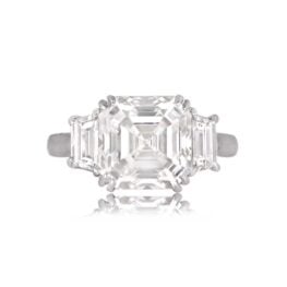 4.20 Carat Ring Top View